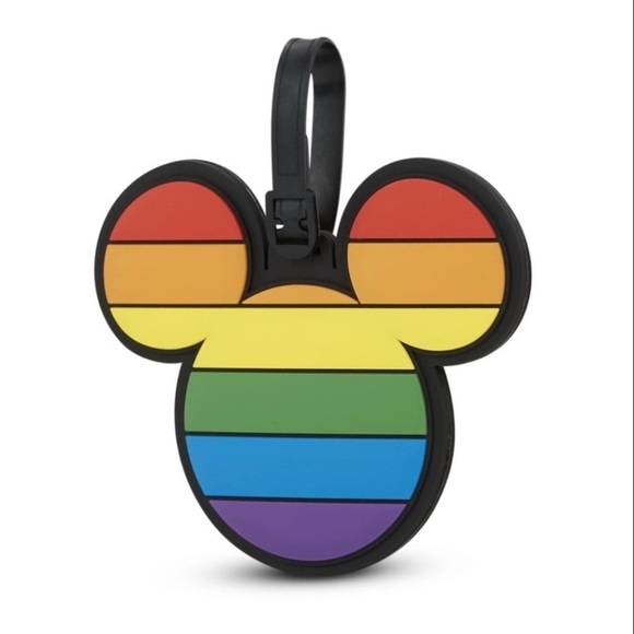 Disney Handbags - Disney Rainbow Mickey Mouse Luggage Tag